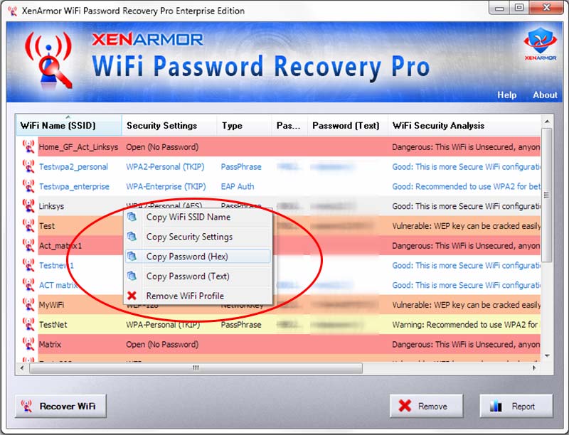 Free Download Wifi Password Recovery  11