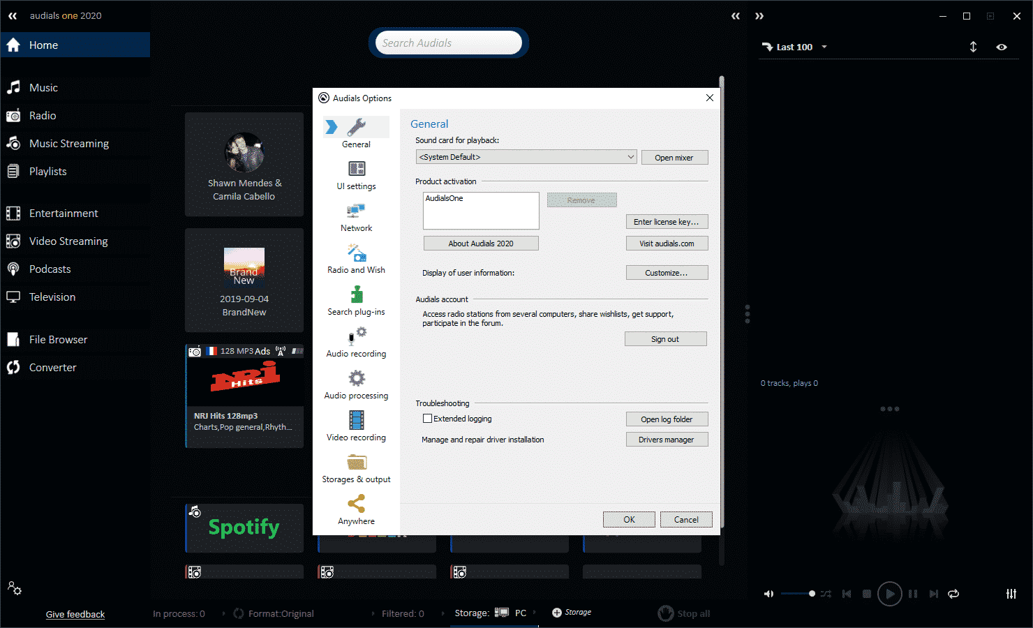 Audials One Platinum 2020 V2.52 Video Streamer And Music Recorder Software