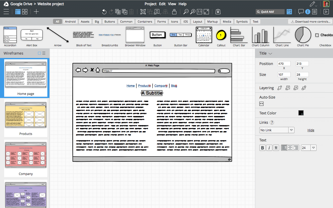 Balsamiq Wireframes Full Version 