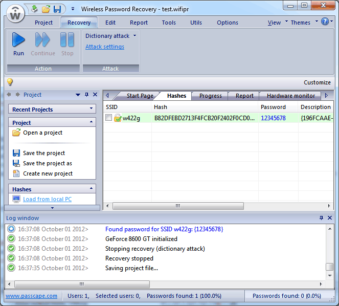 Passcape Wireless Password Recovery Professional Full Version For Windows Free Download