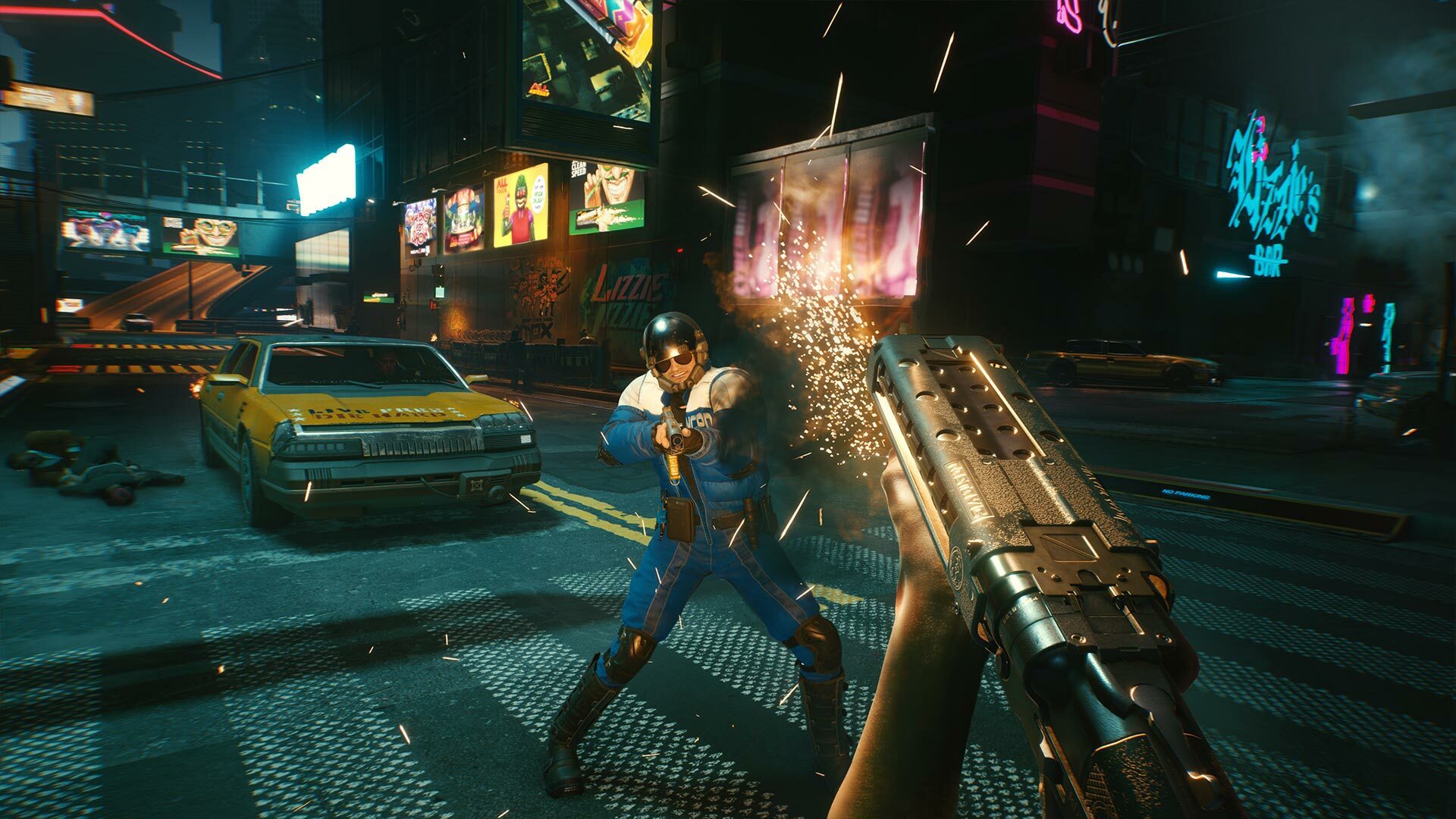 Cyberpunk Pc Game 2077 Image Mercenary