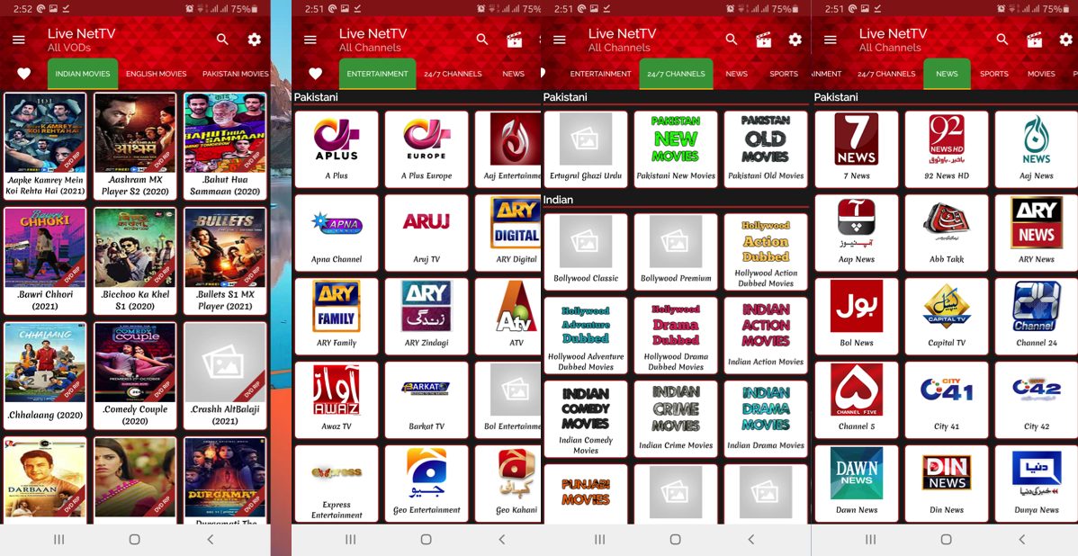 Live Net Tv Mod Apk