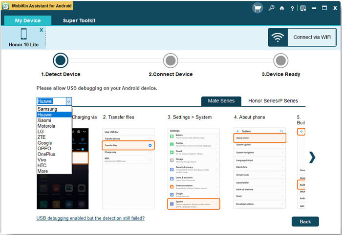 Mobikin Assistant For Android Usb Debugging