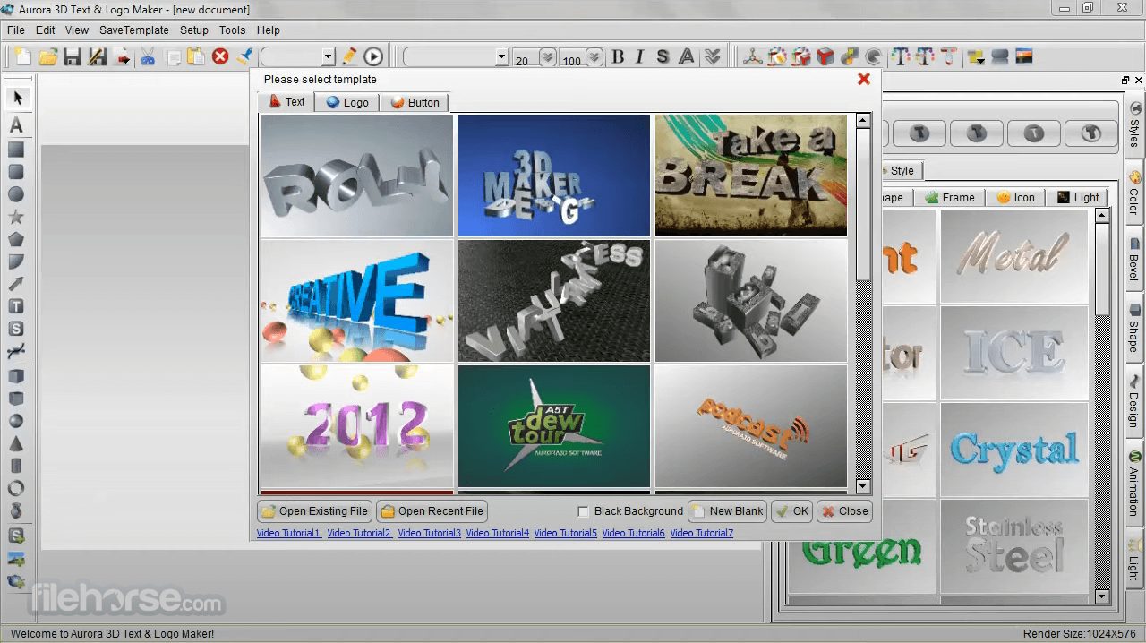 Aurora 3D Text &Amp; Logo Maker Free Download Full Version