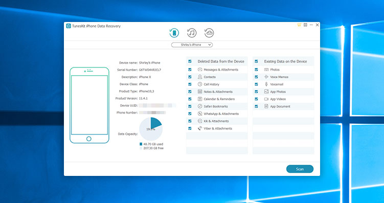 Tuneskit Iphone Data Recovery  11