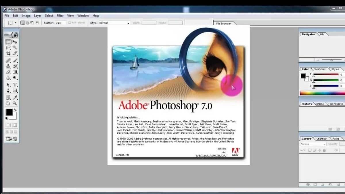 Adobe Photoshop 7 With Keys 