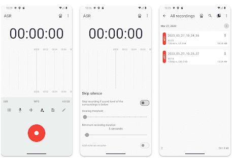 Asr Voice Recorder &Amp; Audio Recorder Apk