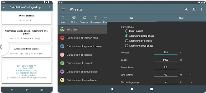 Download Electrical Calculator Premium Mod Apk