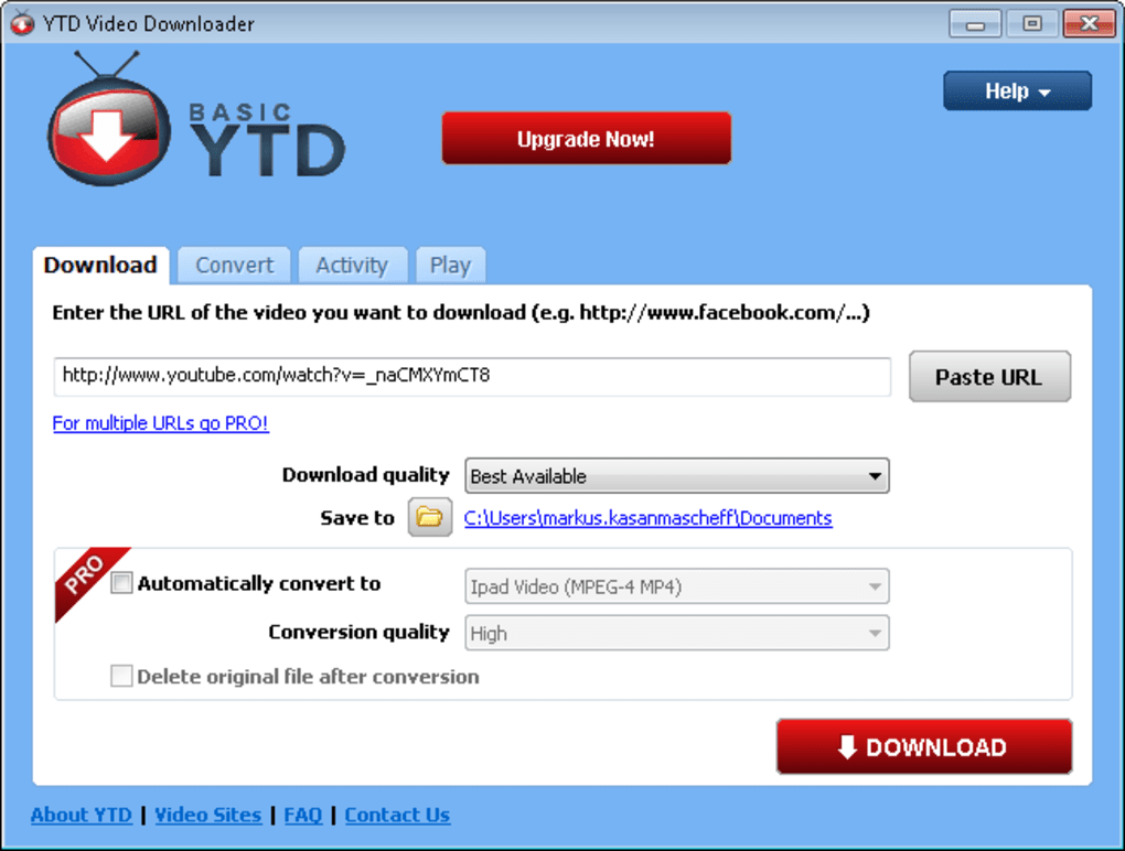 Ytd Video Downloader Pro Free Download With Keys