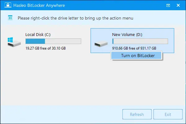 Hasleo Bitlocker Anywhere Full Version