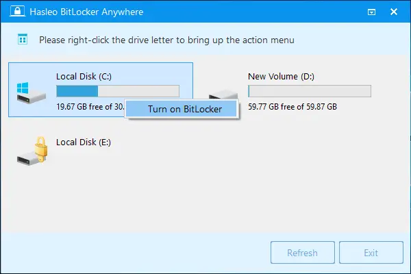 Hasleo Bitlocker Anywhere Serial Keys 