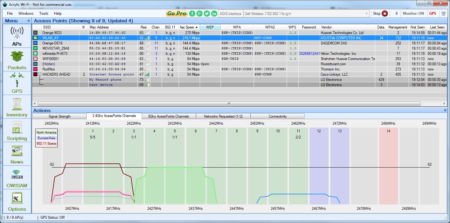 Acrylic WiFi Professional For Windows Full Version