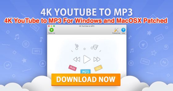 4K Youtube To Mp3 Medicine For Windows And Mac