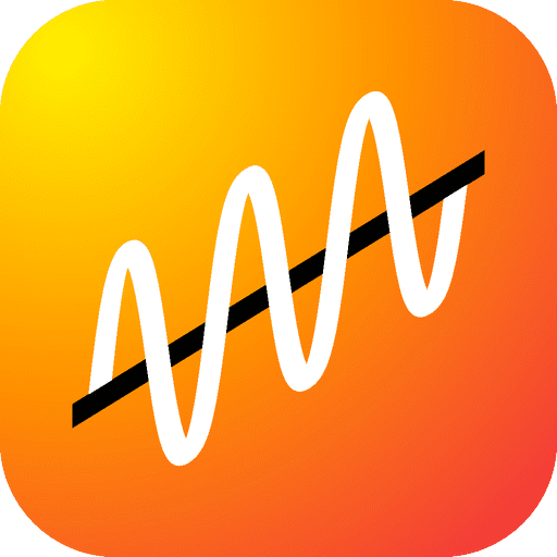 A sound wave icon on an orange background representing Electrical Calculations.