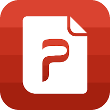 P file icon on red background representing Passper for PDF.