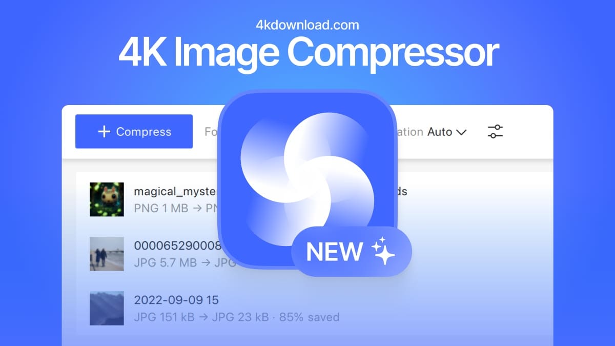 New 4K Image Compressor Pro - cutting-edge technology for high-quality image compression.