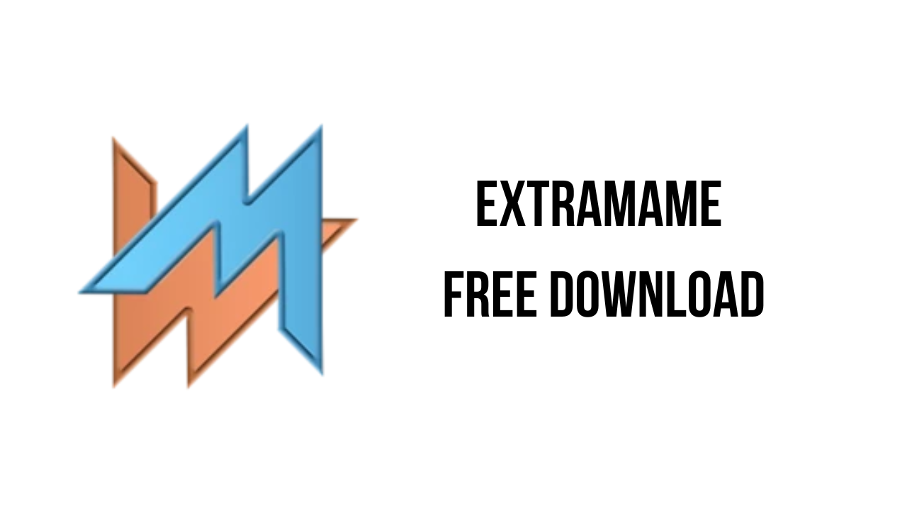 1. Logo for Extreme Free Download featuring 'ExtraMAME' branding.